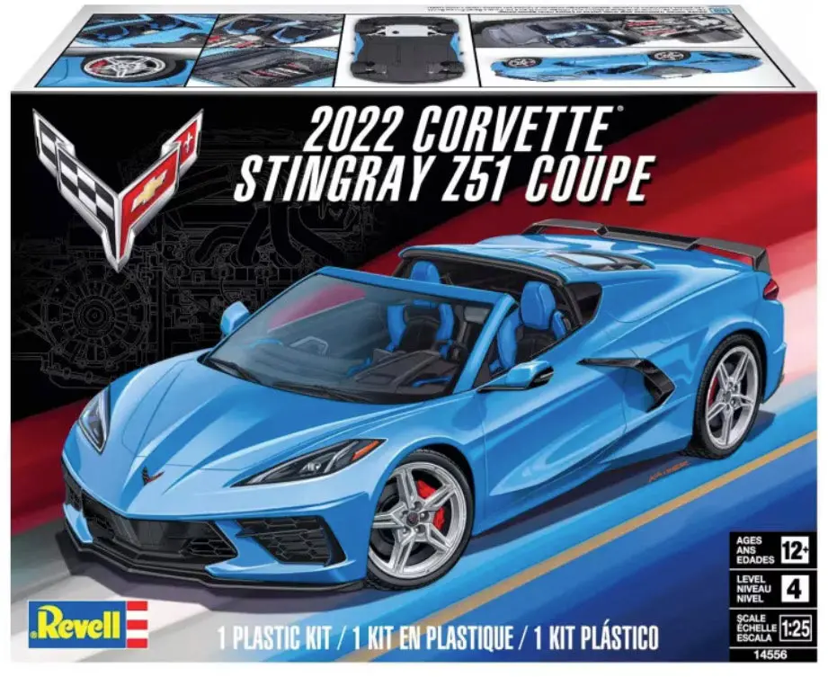 Revell 1/25 2022 Corvette Stingray Z51 Coupe 1