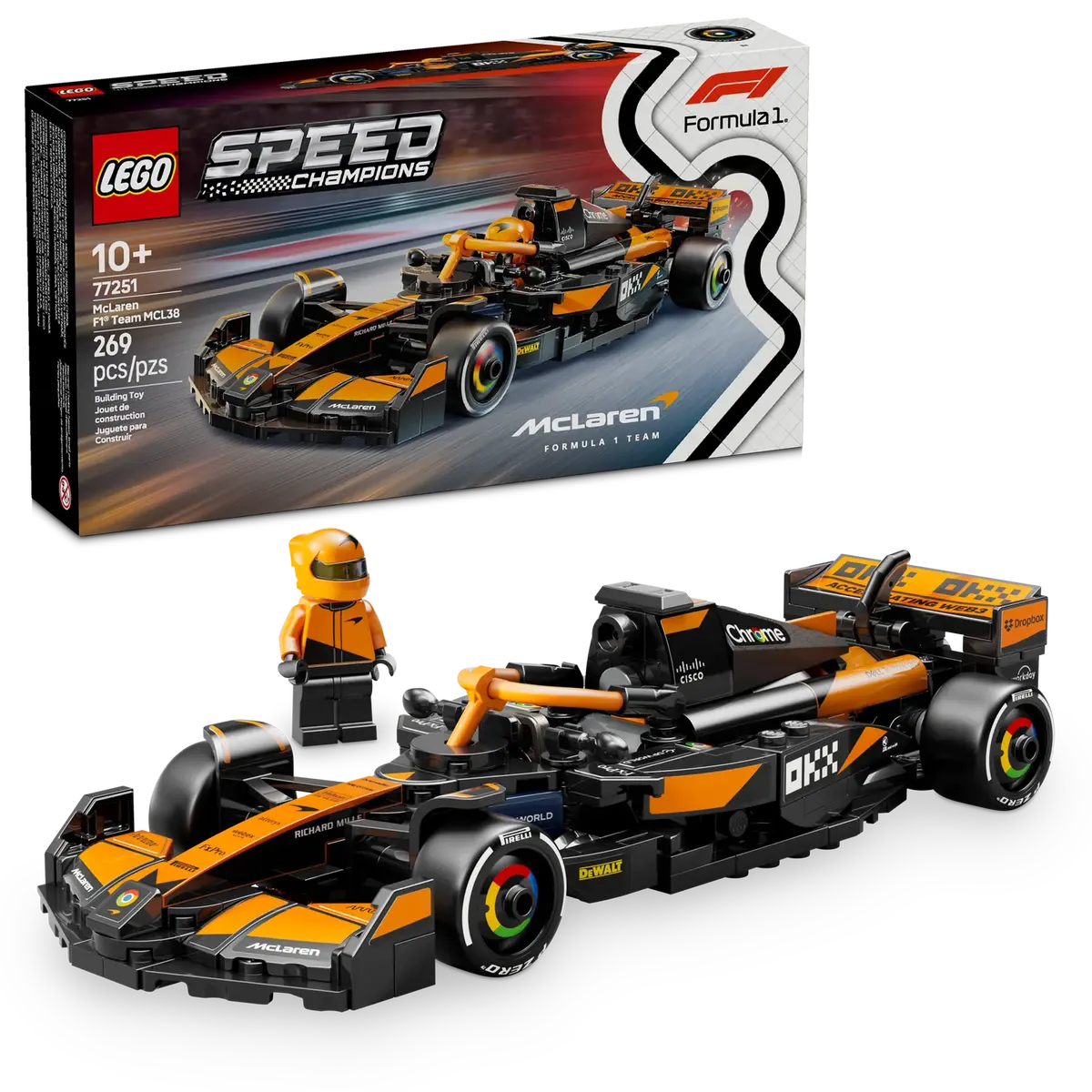 Lego 77251 Mclaren F1® Team Mcl38 Race Car 1