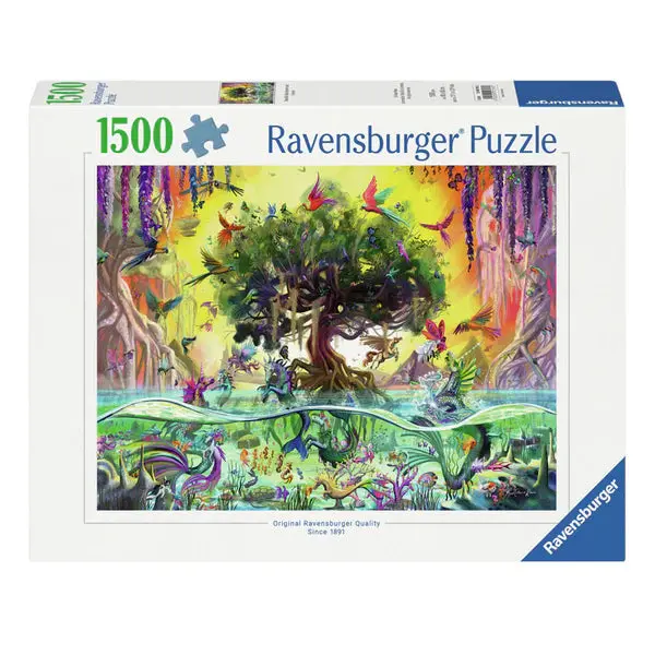 Ravensburger 1500Pc - Beautiful Unicorn And Friends 1