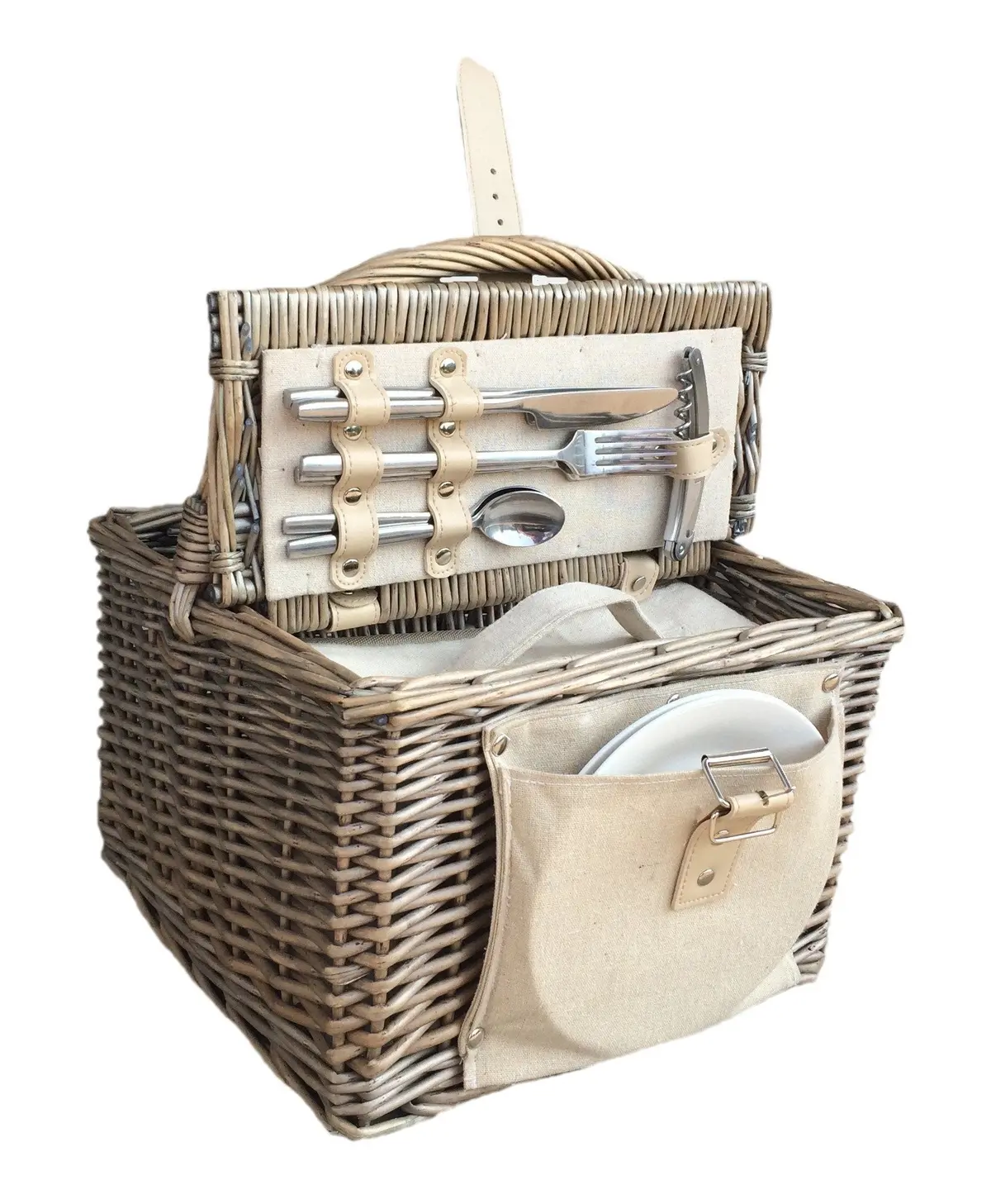 Picnic Basket - 2 Person Flask Hamper 1