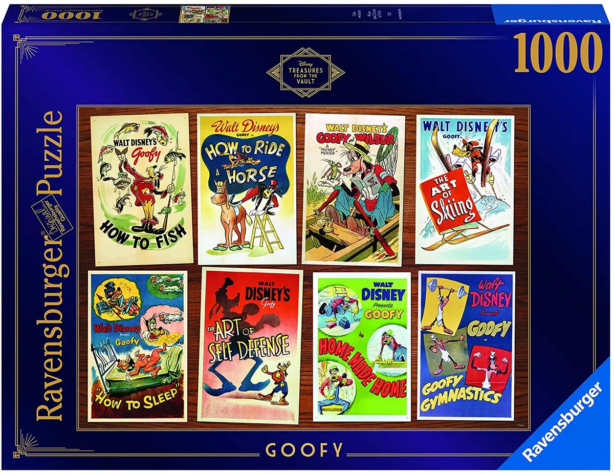 Ravensburger 1000Pc - Disney Vault: Goofy 1