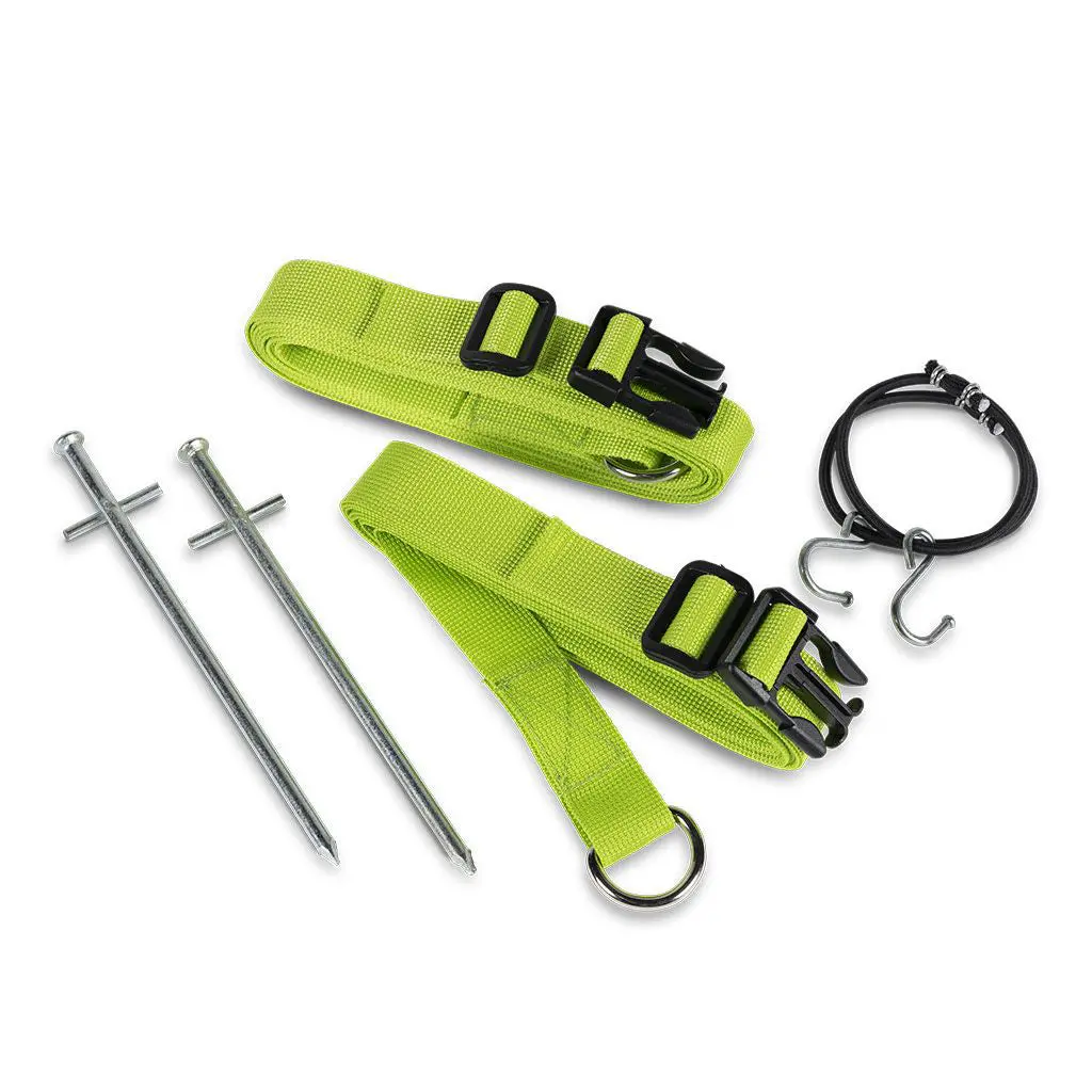 Dometic Storm Tie Down Kit - Green 1
