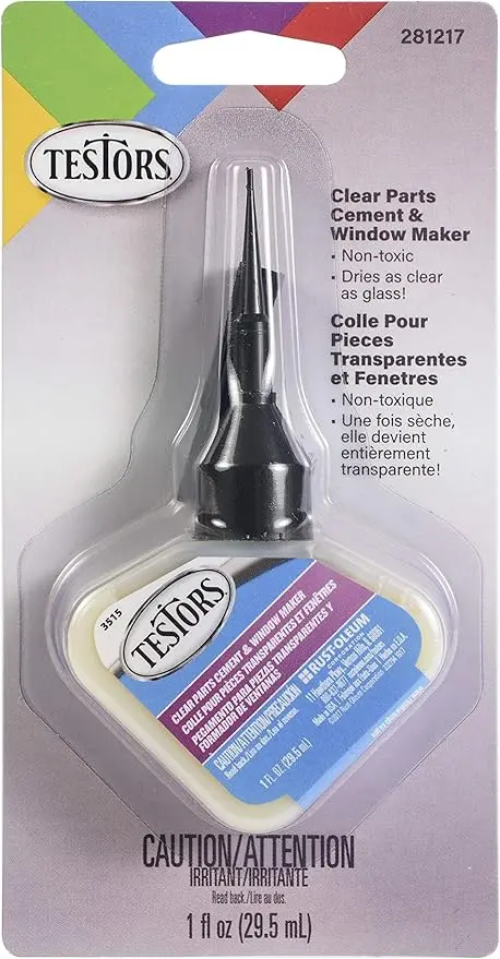 Testors Clear Parts Cement 29.5Ml 1