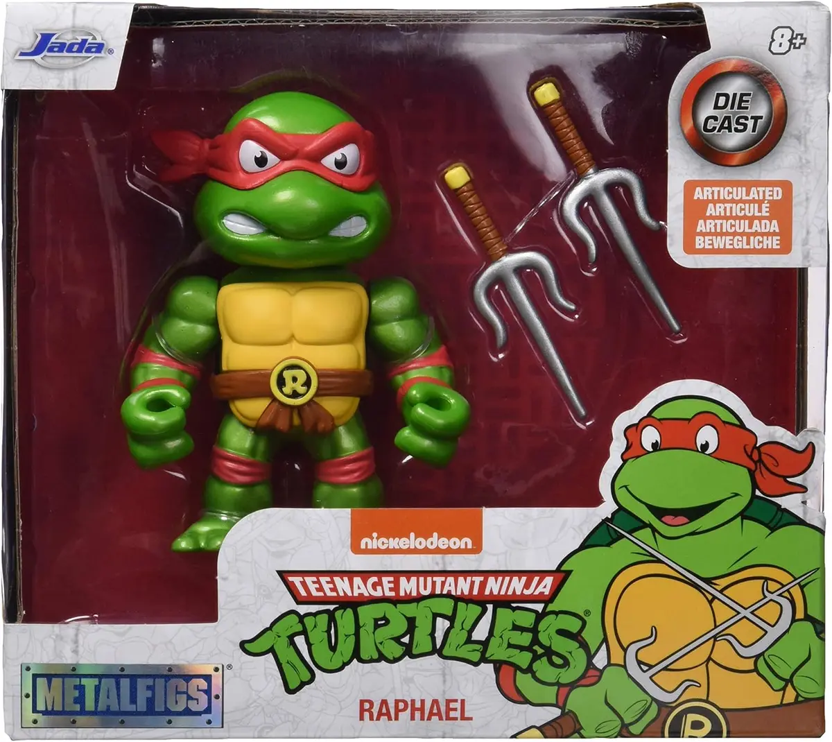 Jada 4" Metalfigs Teenage Mutant Ninja Turtles - Raphael 1