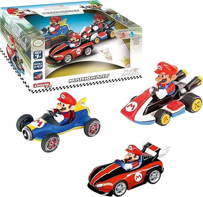 Carrera Pull & Speed - Mario Kart Mario/Wild Wing Mario/Mach 8 Mario 1