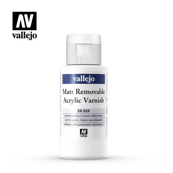 Vallejo Removable Acrylic Varnish Matte 60Ml 1