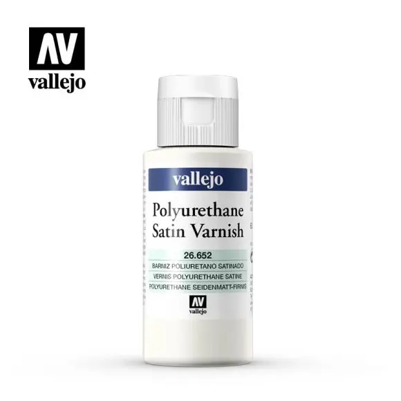 Vallejo Polyurethane Varnish Satin 60Ml 1