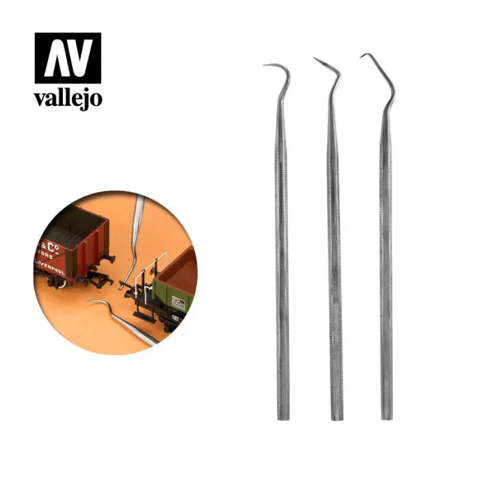 Vallejo 02001 Probes - Stainless Steel (3) 1
