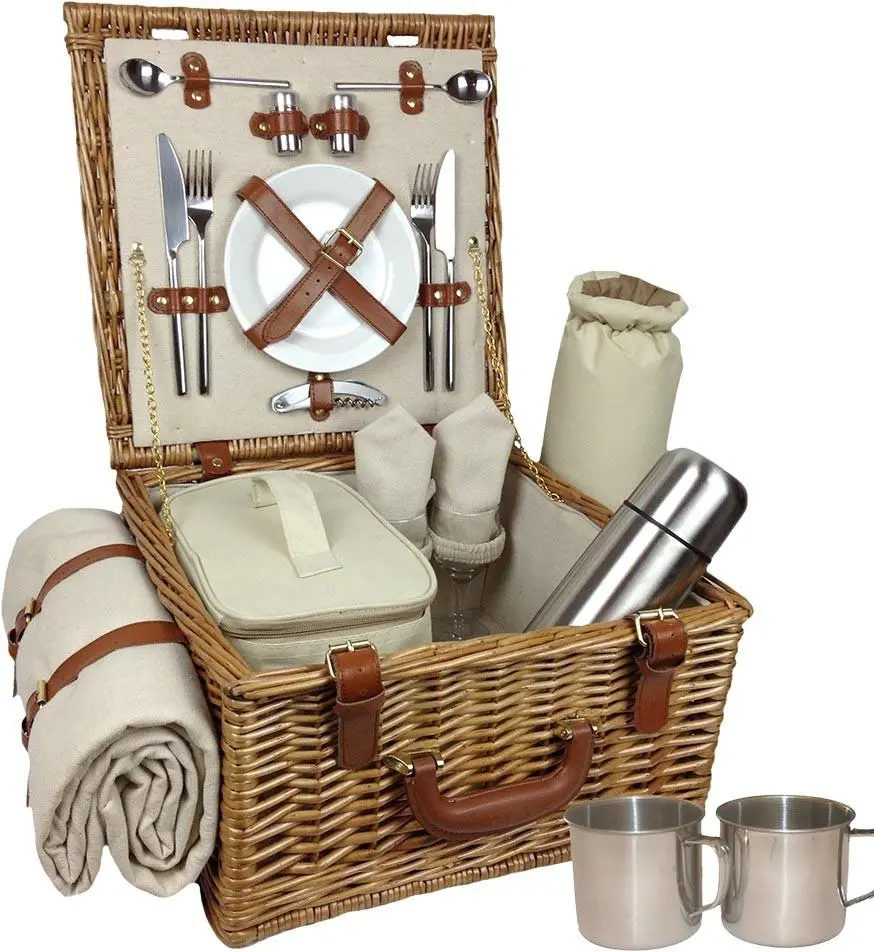 Picnic Basket -Deluxe 2 Person Hamper 1