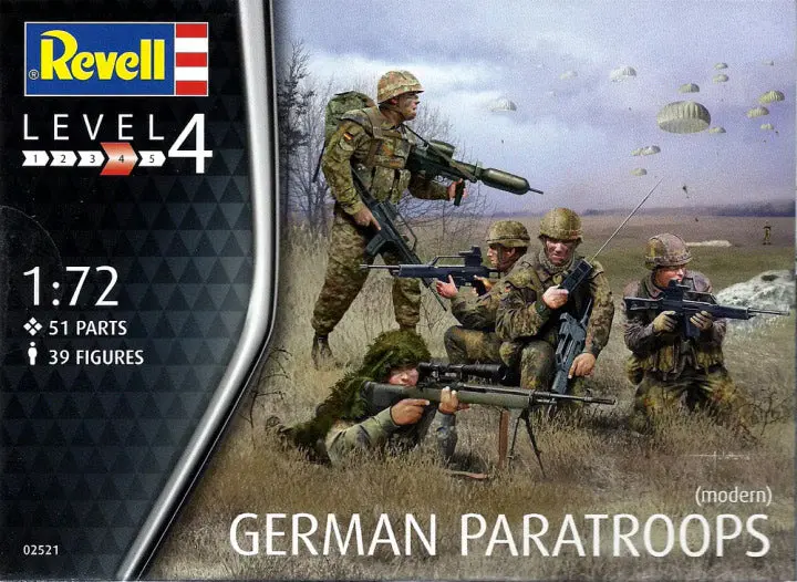 Revell German Paratroopers (Modern) 1/72 1