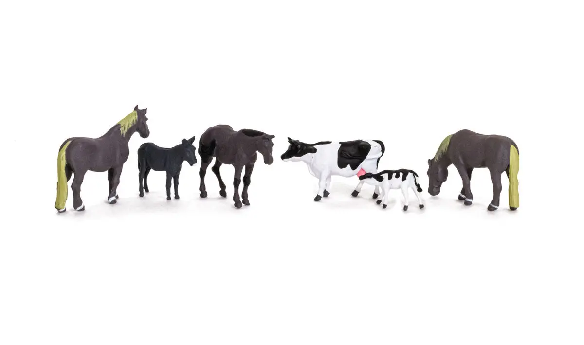 Woodland Scenics Farm Animals Ho Scale 1