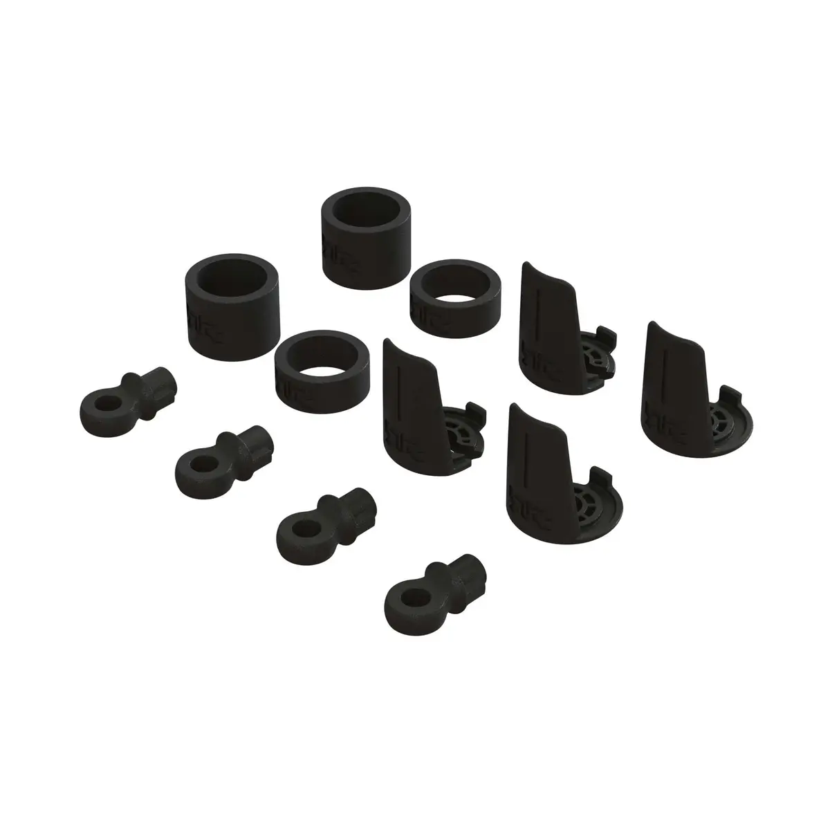 Spring Perch & Rod End Set 1