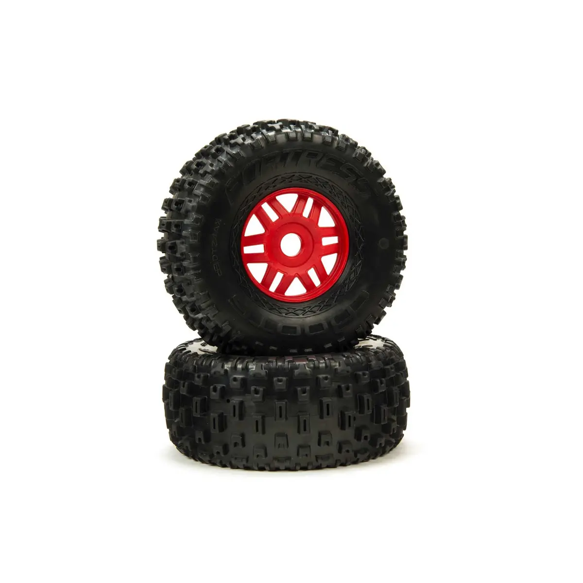 Dboots Fortress 2.4/3.3 Tires, & Wheels, Red 1
