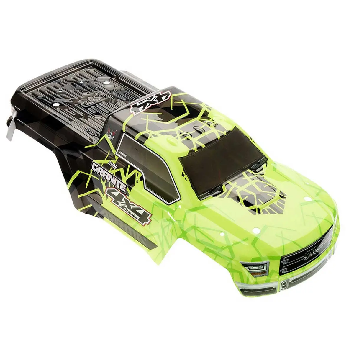 Granite 4X4 Mega 1/10 Body, Green 1