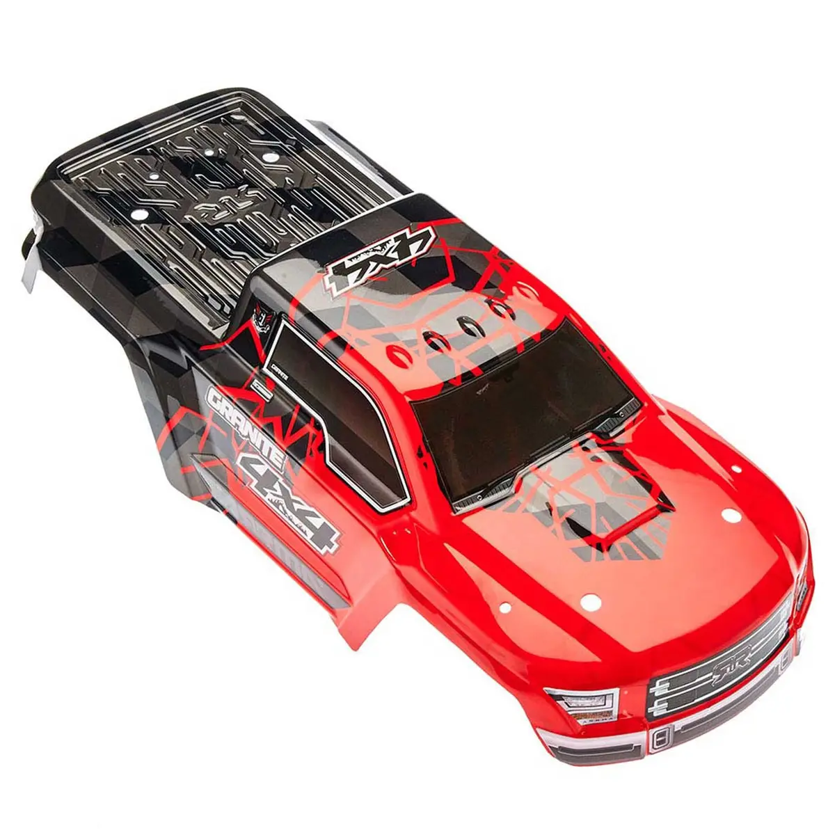 Granite 4X4 Mega 1/10 Body, Red 1