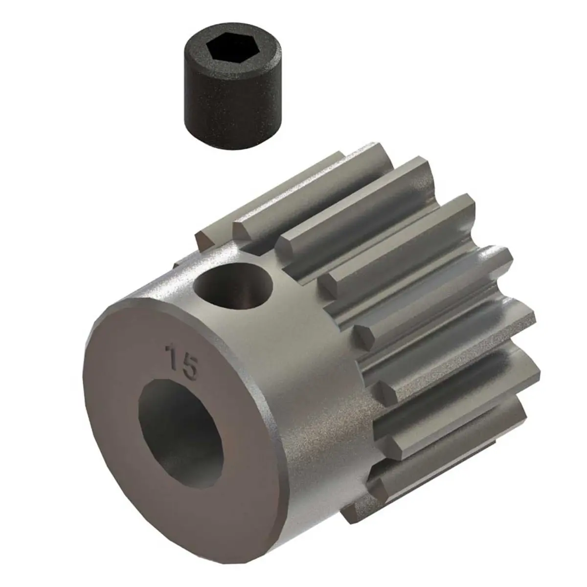 Pinion Gear, 0.8Mod, 15T 1