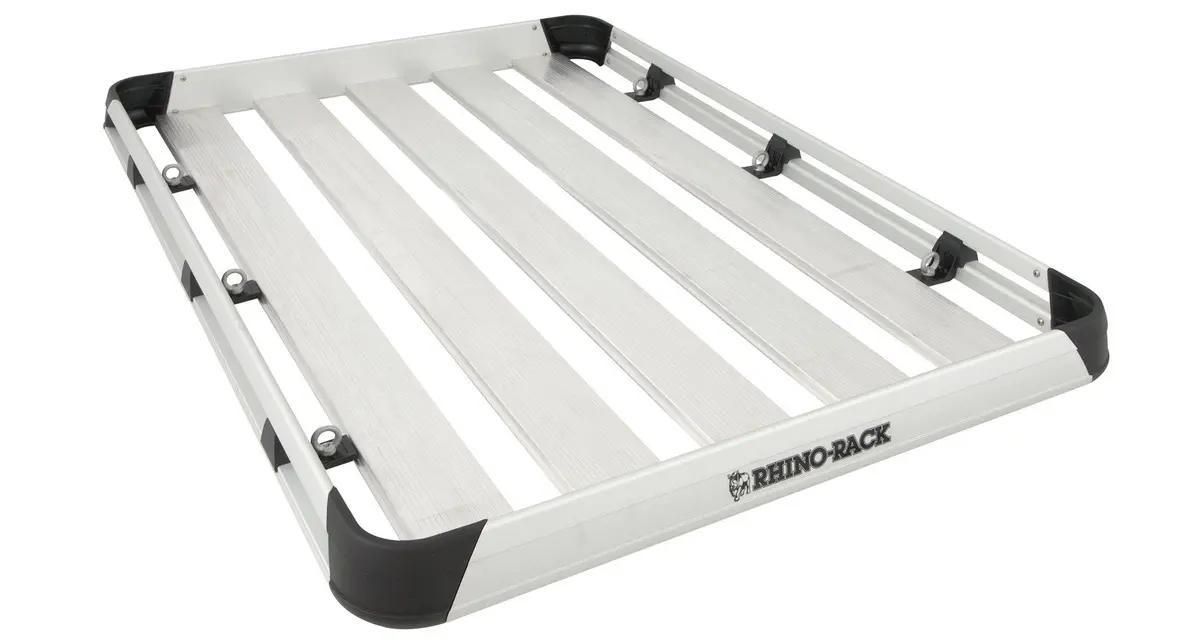 Heavy Duty Bar And Alloy Tray Roof Rack Package - Range Rover L322 1