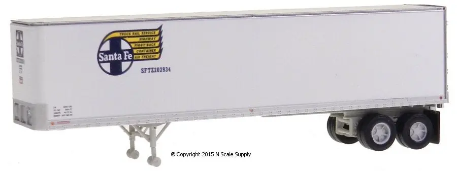 N 40' Fruehauf Z-Van Trailer, Sf #1 1
