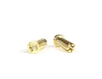 Gold Battery Bullets, Low Profile, 5Mm 1
