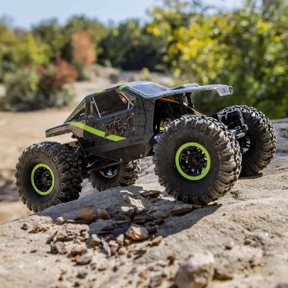 Axial Ax24 Xc-1 1/24Th 4Ws Crawler Brushed Rtr Green 1