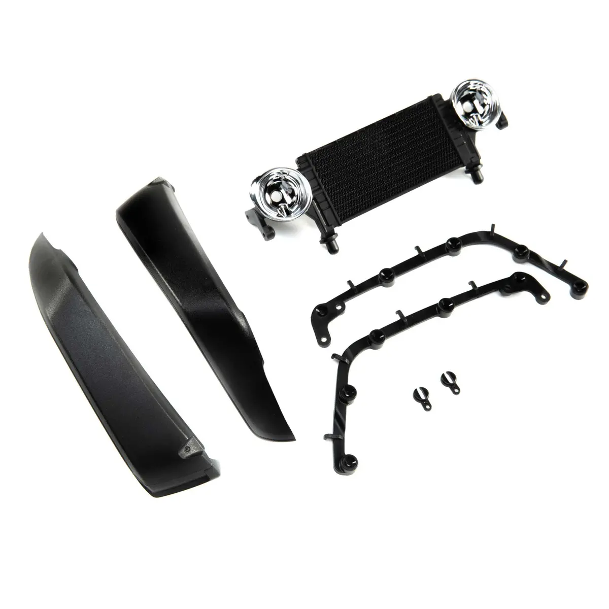 Jeep Jlu Radiator & Front Fenders, Scx10iii 1