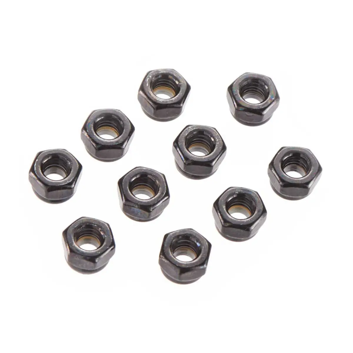 Nylon Locking Hex Nut, 4Mm 1