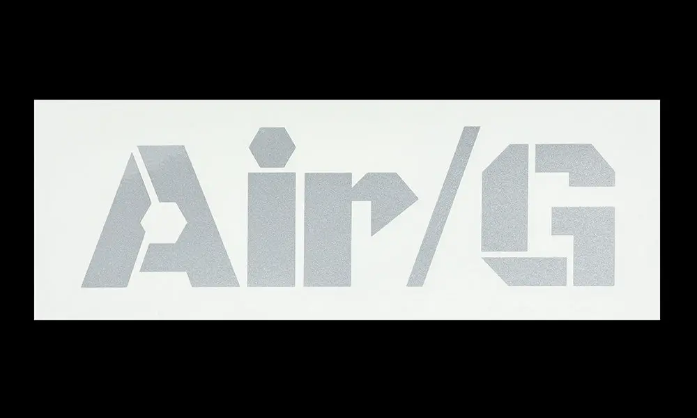 Air/G Wheels Sticker - Steel Silver 1