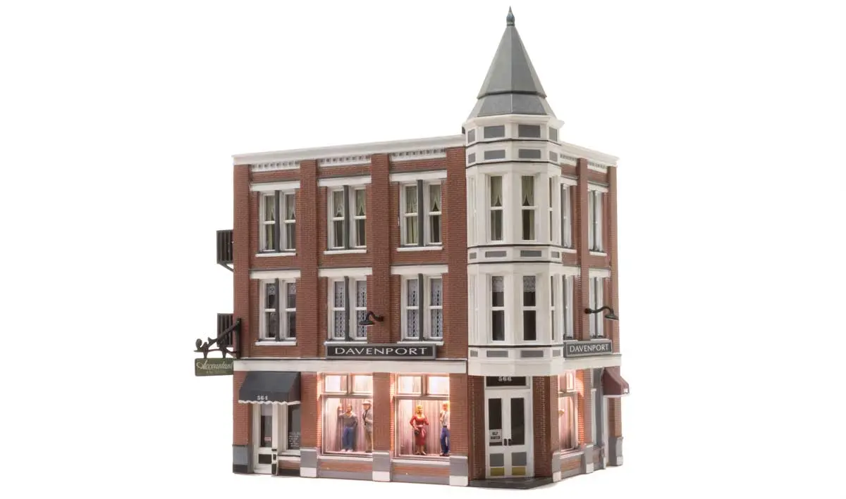 Woodland Scenics Davenport Department Store Ho Scale 1