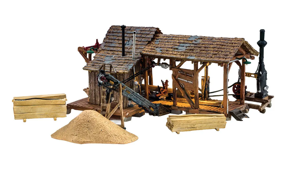 Woodland Scenics Buzz's Sawmill - Ho Scale 1