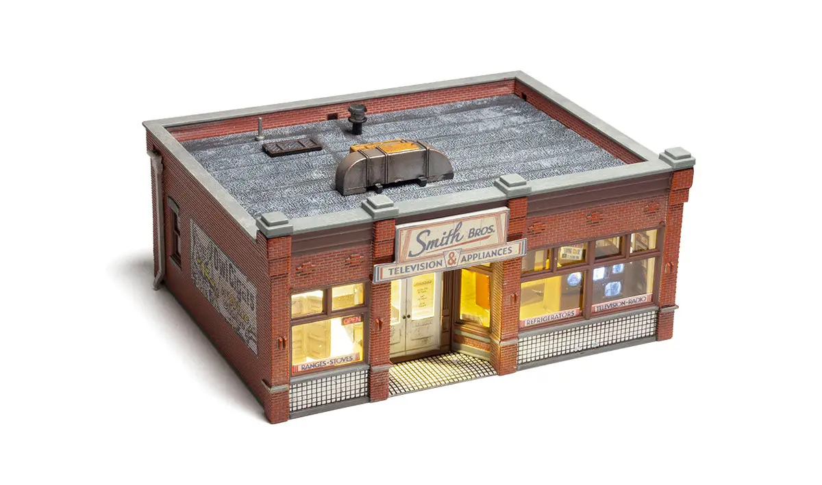 Woodland Scenics Smith Brothers Tv & Appliance - Ho Scale 1