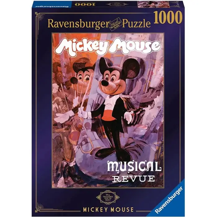 Ravensburger 1000Pc - Disney Vault: Mickey Mouse Musical Revue 1