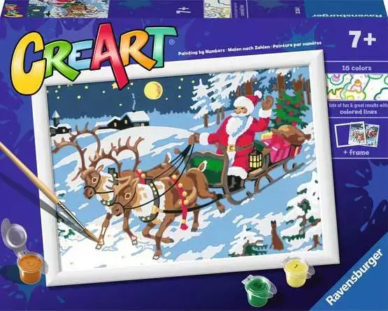 Ravensburger - Creart - Paint By Numbers - The Night Before Christmas 1
