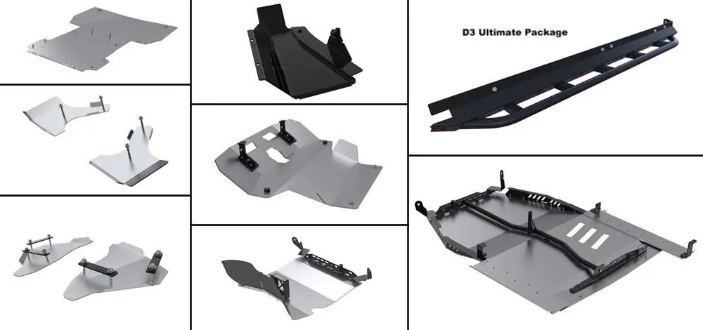 Discovery 3 & 4 Underbody Protection Packages 1