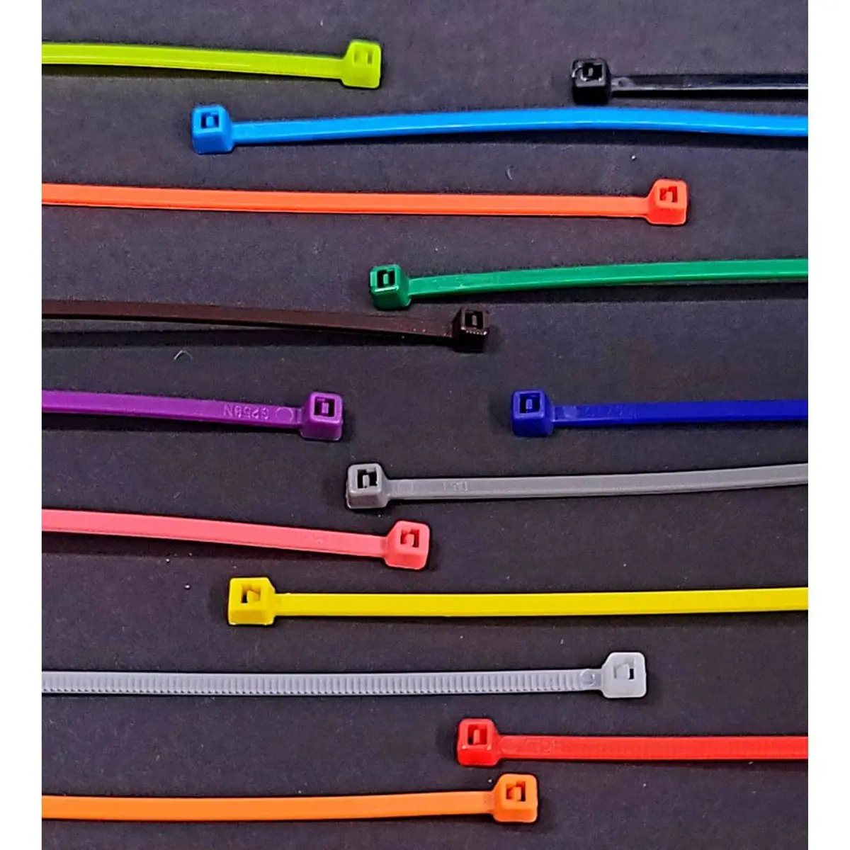 4In Cable Ties, Black (100) 1