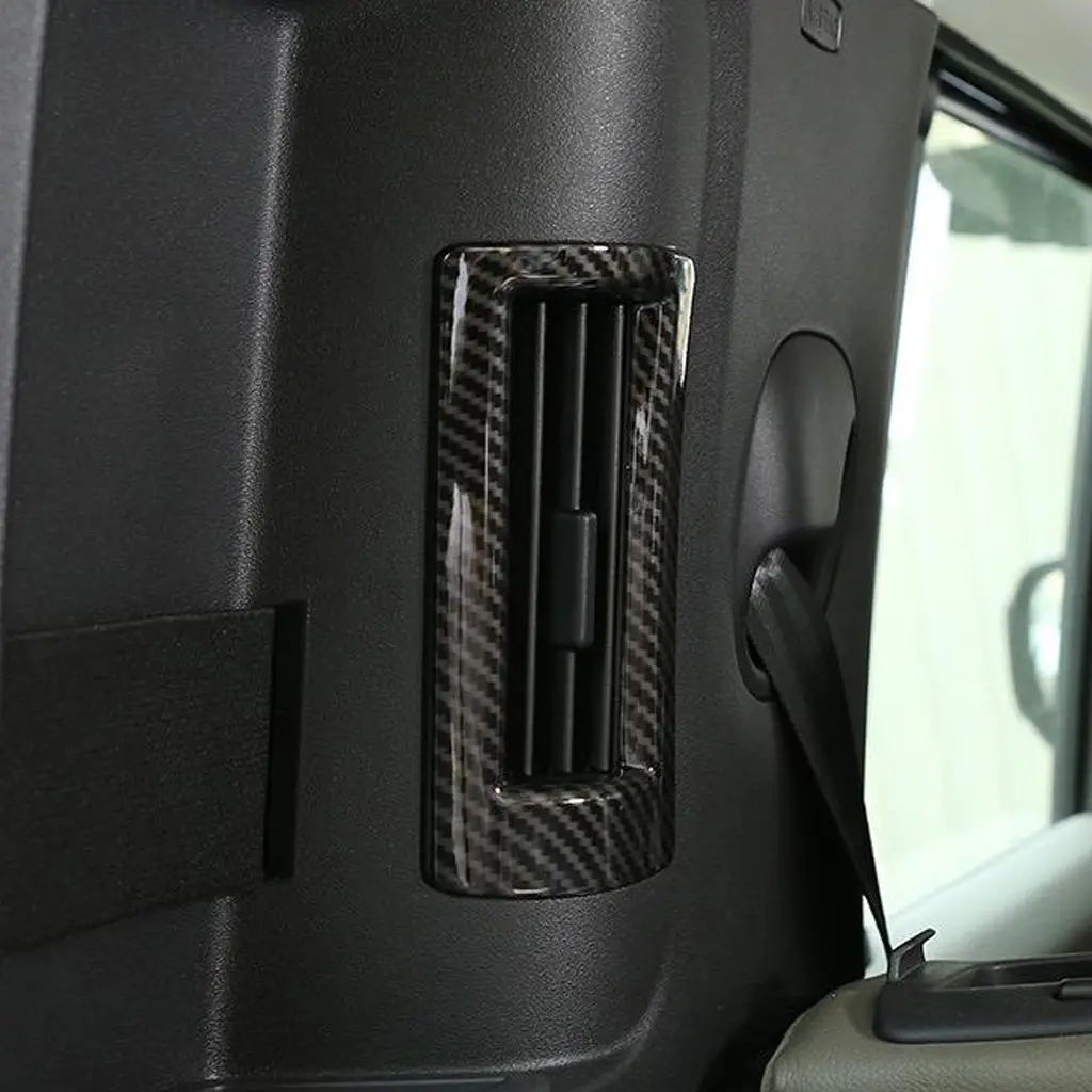 Carbon Effect Rear C-Pillar Air Vent Cover For Land Rover Defender (2020+) 1