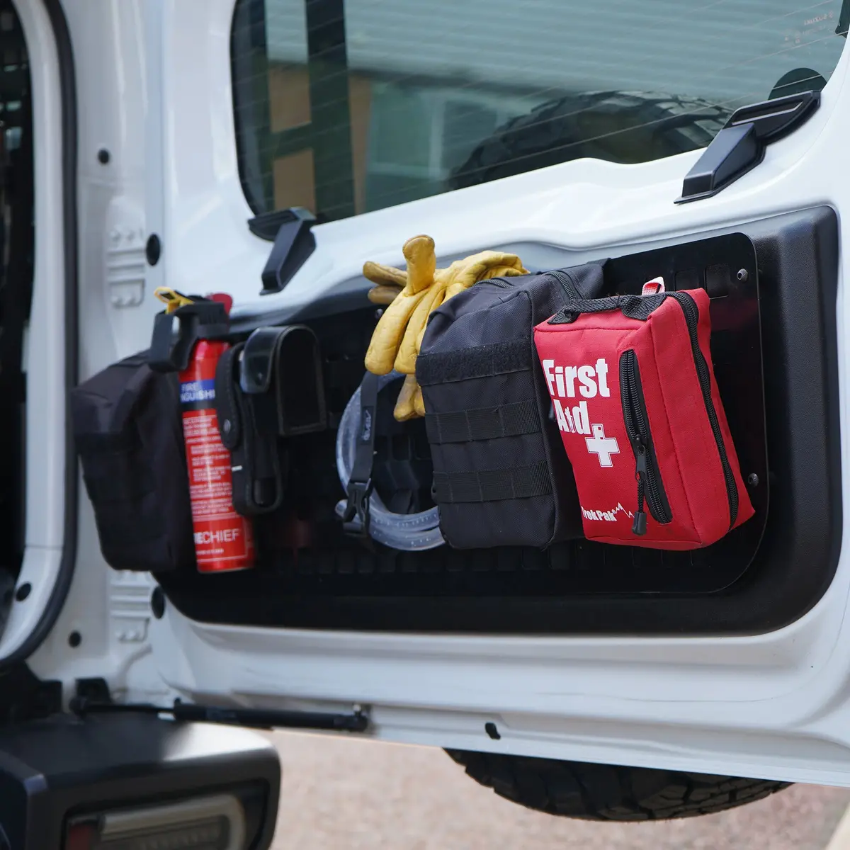 High Peak Tailgate Molle Storage Panel For Suzuki Jimny (2018+) 2