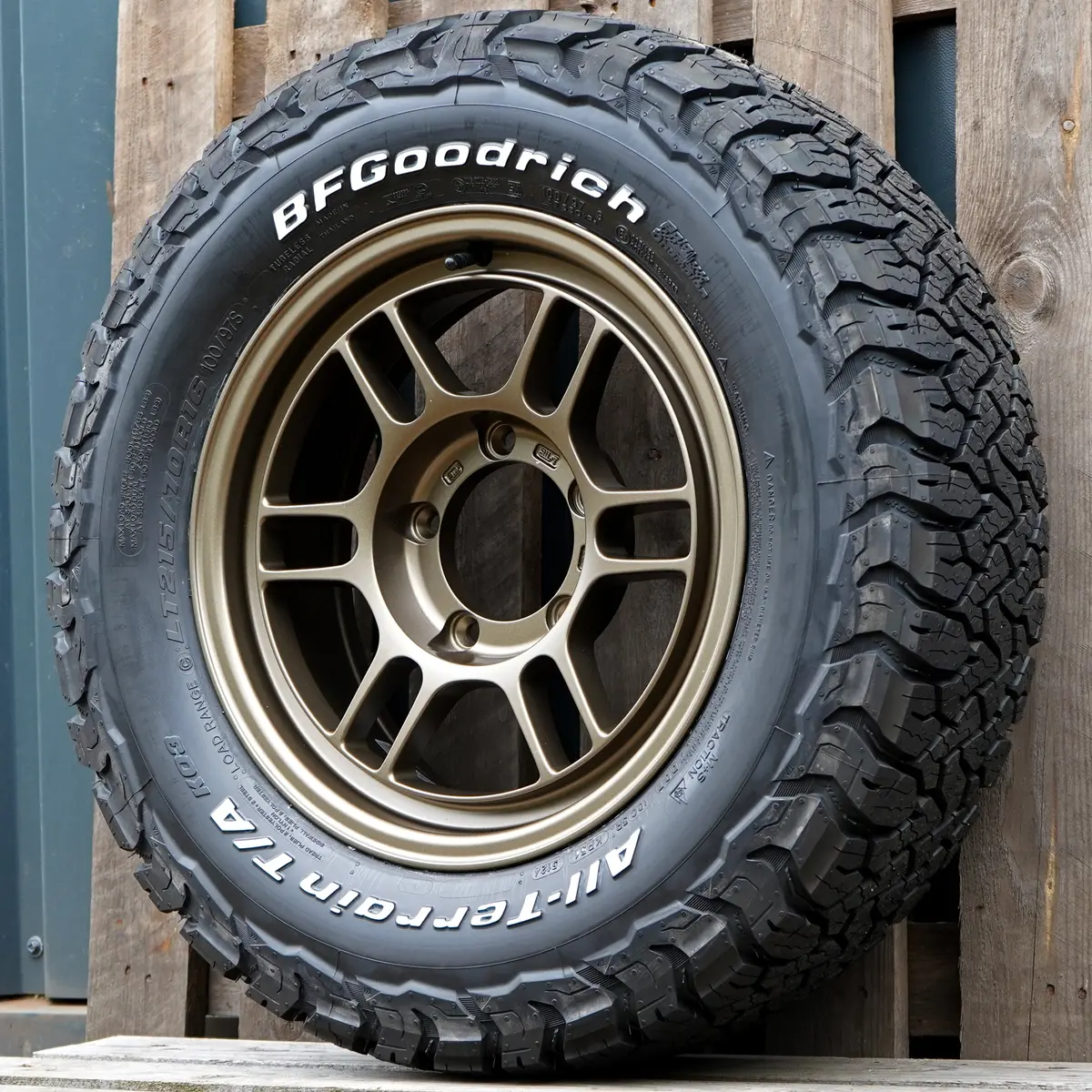Enkei Allroad Rpt1  16" Wheel & Tyre Package For Suzuki Jimny (2018+) 1