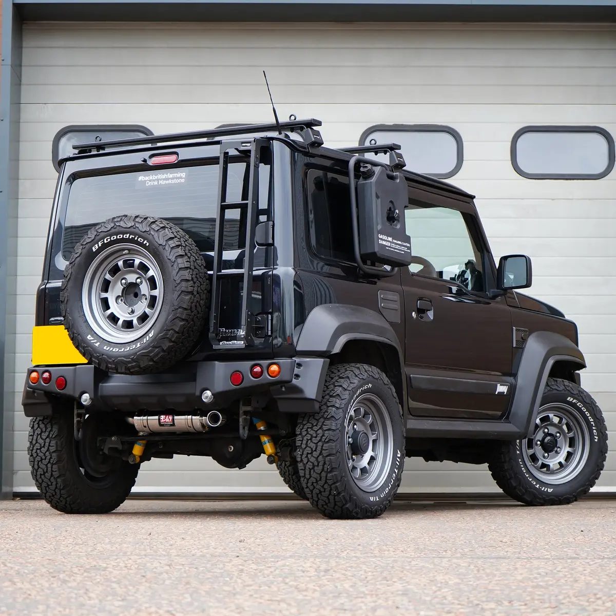 Apio Tactical Rear Bumper For Suzuki Jimny Jb74 (2018+) 2