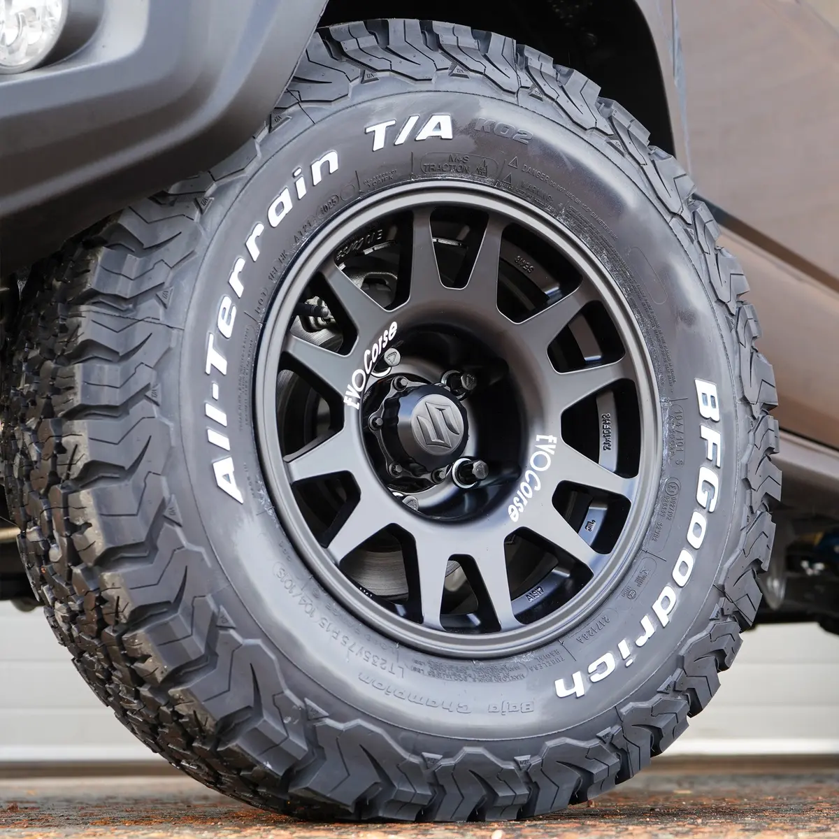 Evo Corse Dakarzero 15" Wheel & Tyre Package For Suzuki Jimny (2018+) - -25 Offset 3