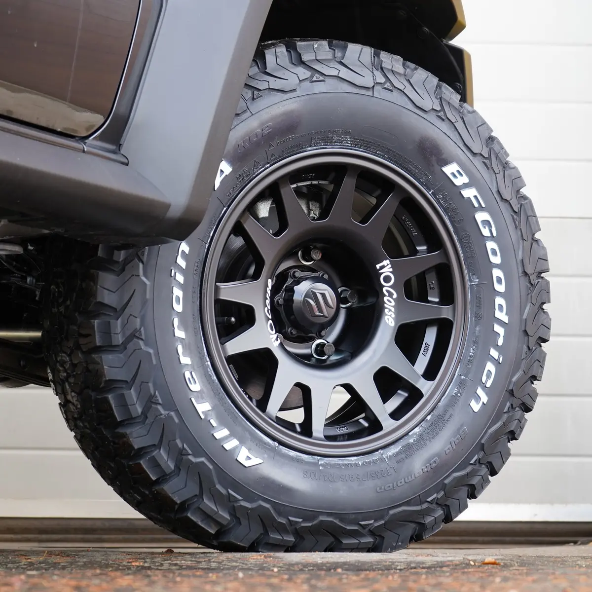 Evo Corse Dakarzero 15" Wheel & Tyre Package For Suzuki Jimny (2018+) - -25 Offset 4