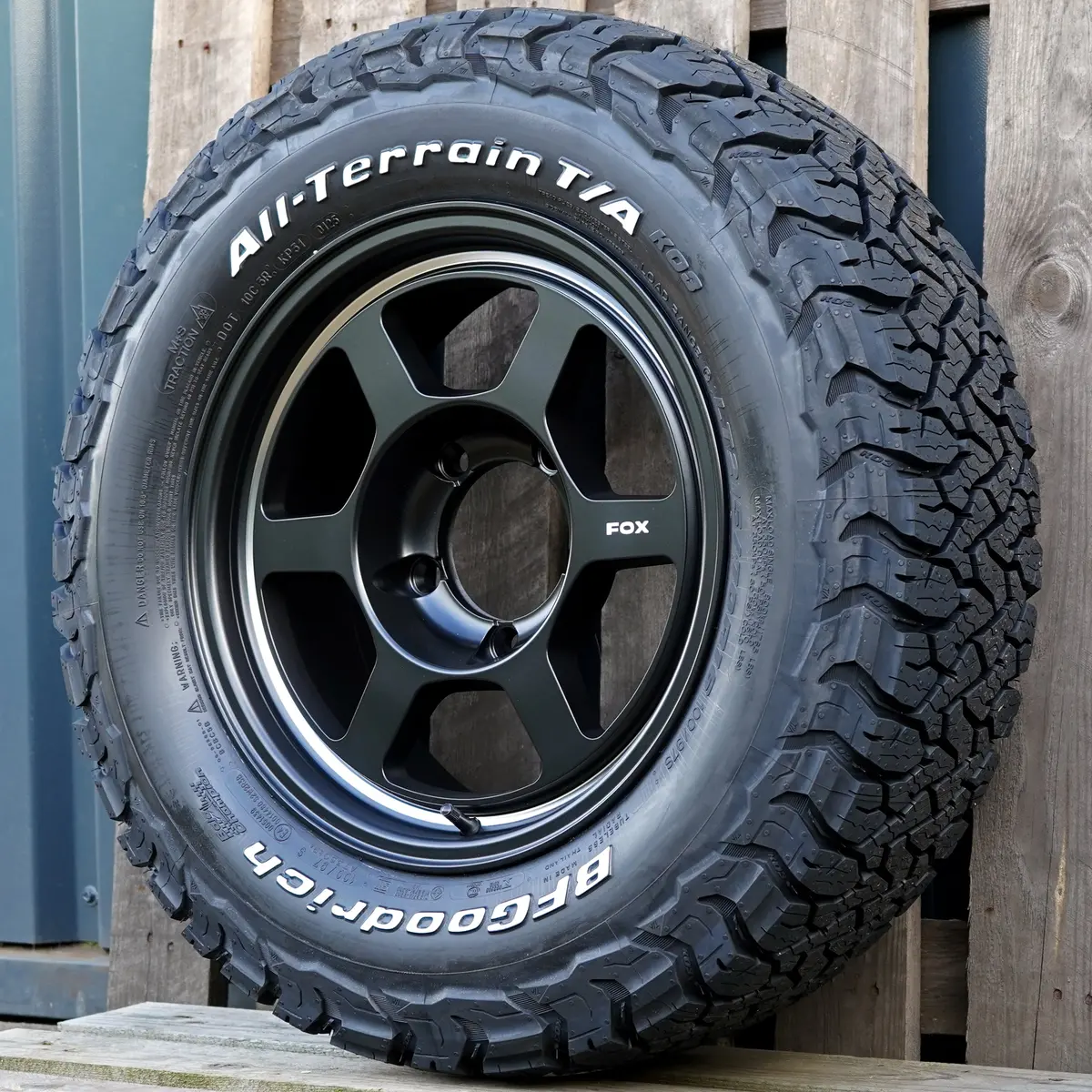 Fox Jim 16" Wheel & Tyre Package For Suzuki Jimny (2018+) 1