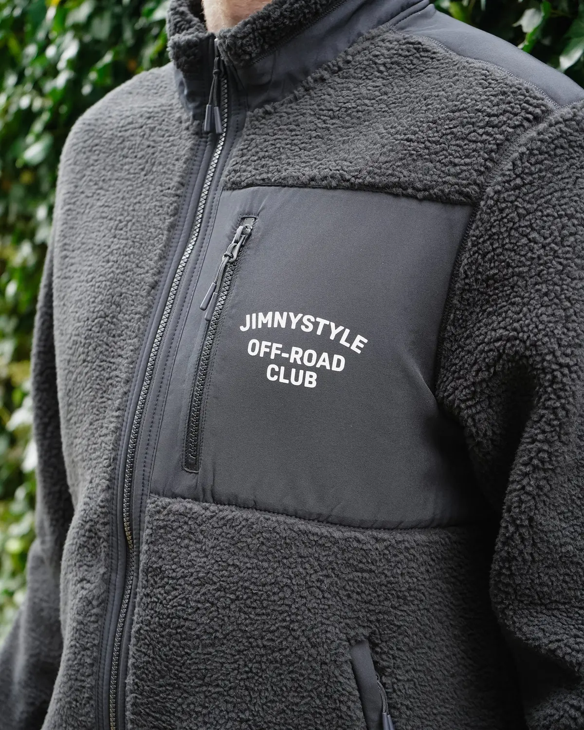 Jimnystyle Off-Road Club Sherpa Fleece - Black 3