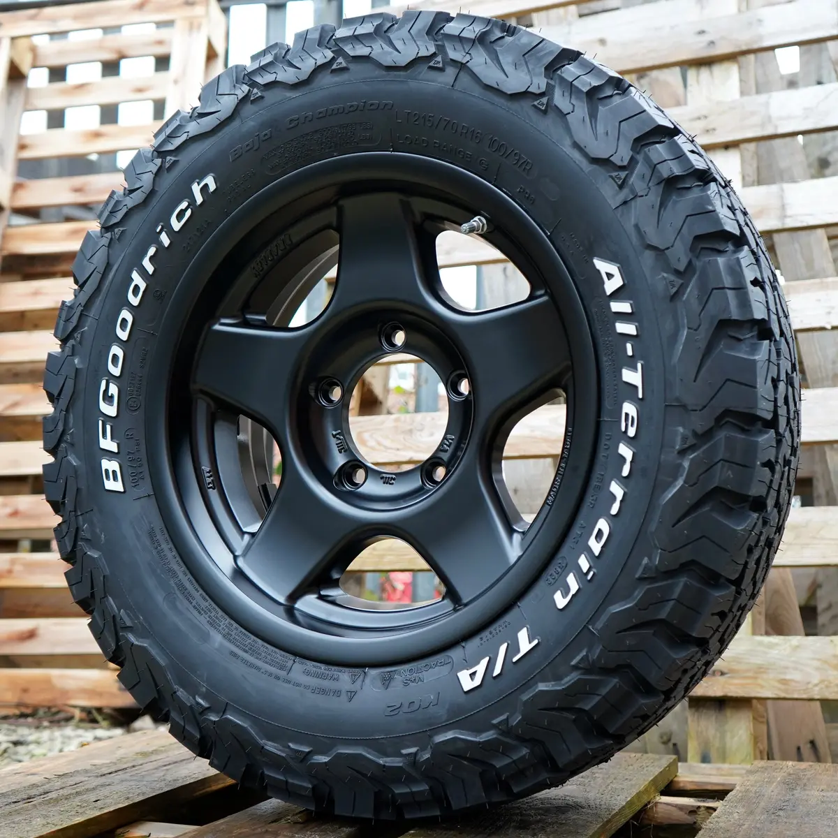 Bradley V 16" Wheel & Tyre Package For Suzuki Jimny (2018+) 1