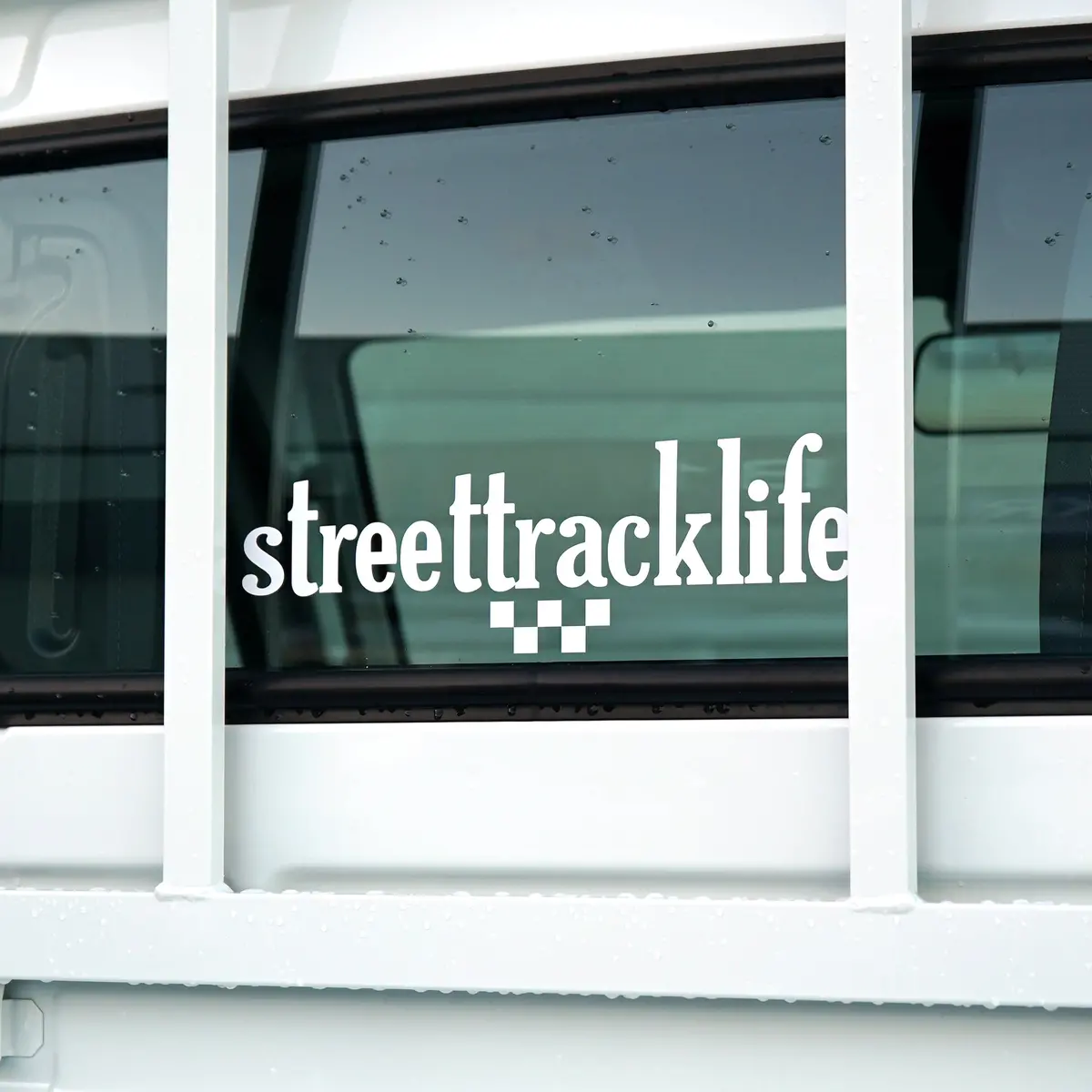 Street Track Life Cut-Out Sticker 2