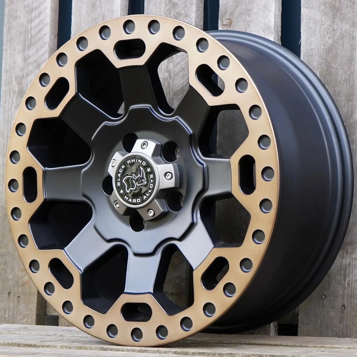 Black Rhino Warlord 17" Wheel Package For Volkswagen Transporter T6 (2015+) 1