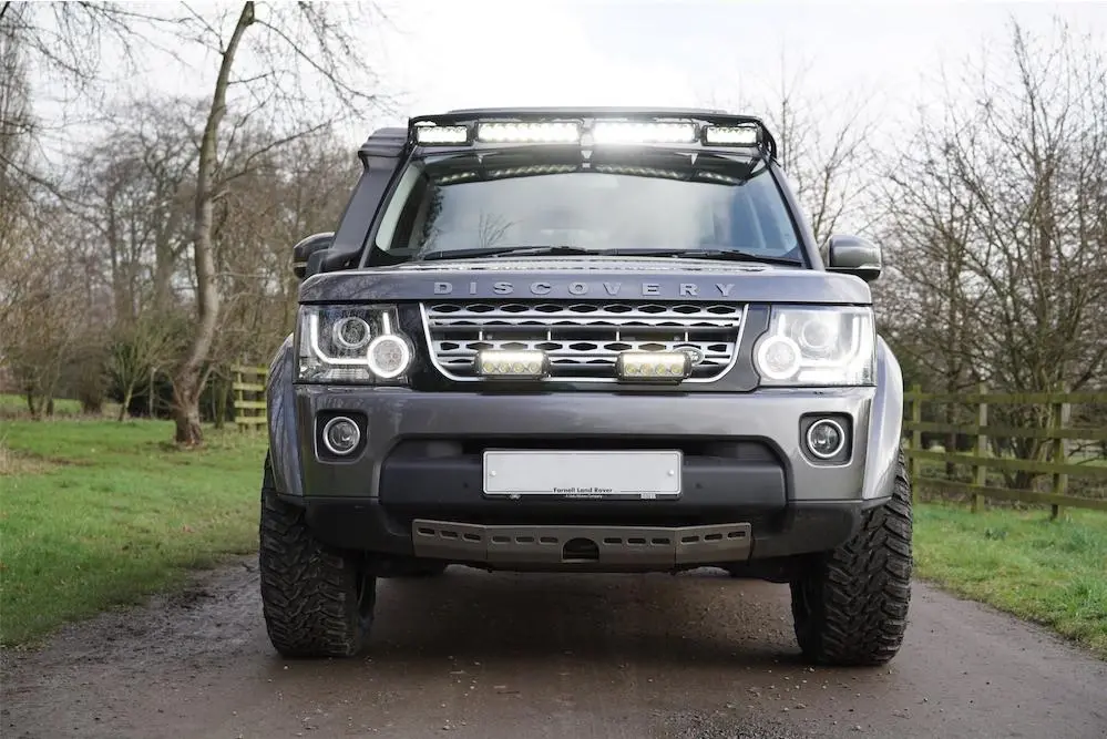 Discovery 3 & 4 Light Bar Mount Rai Version 2