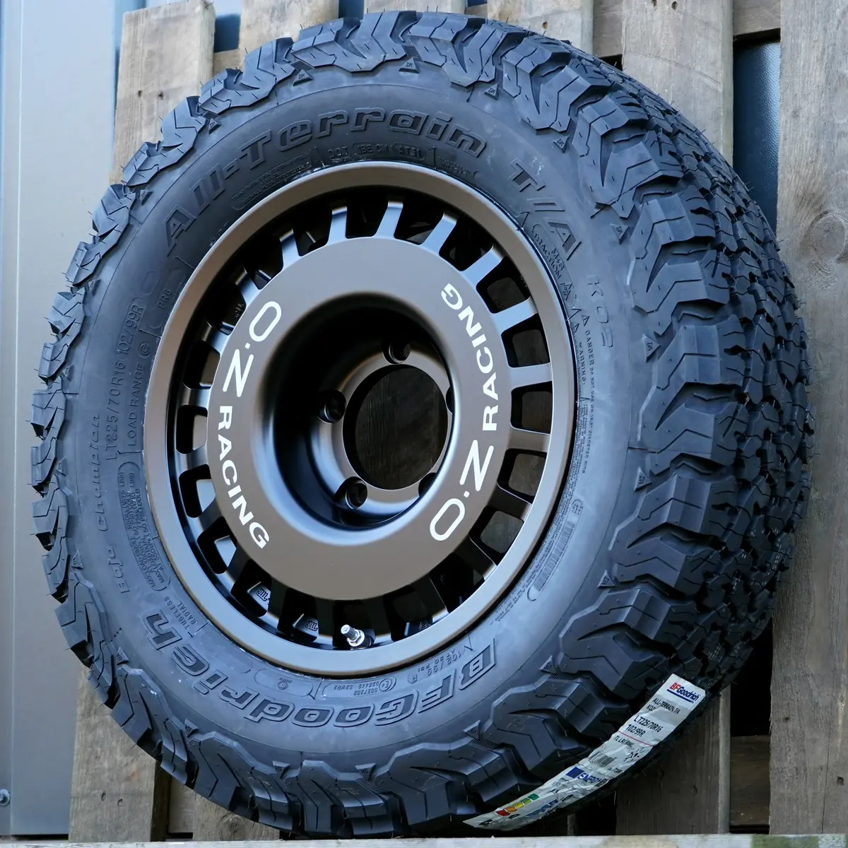 Oz Racing Rally Racing 4X4 16" Wheel & Tyre Package For Suzuki Jimny (2018+) 1