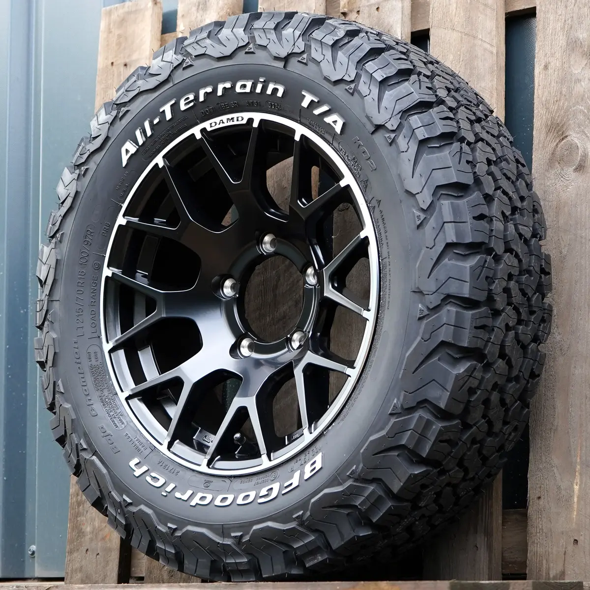 Damd Little G 16" Wheel & Tyre Package For Suzuki Jimny (2018+) 1