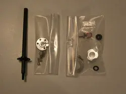 4550 Team Associated Rear Axle Kit For Rc12l3 3 Bolt Rear Hubs 1