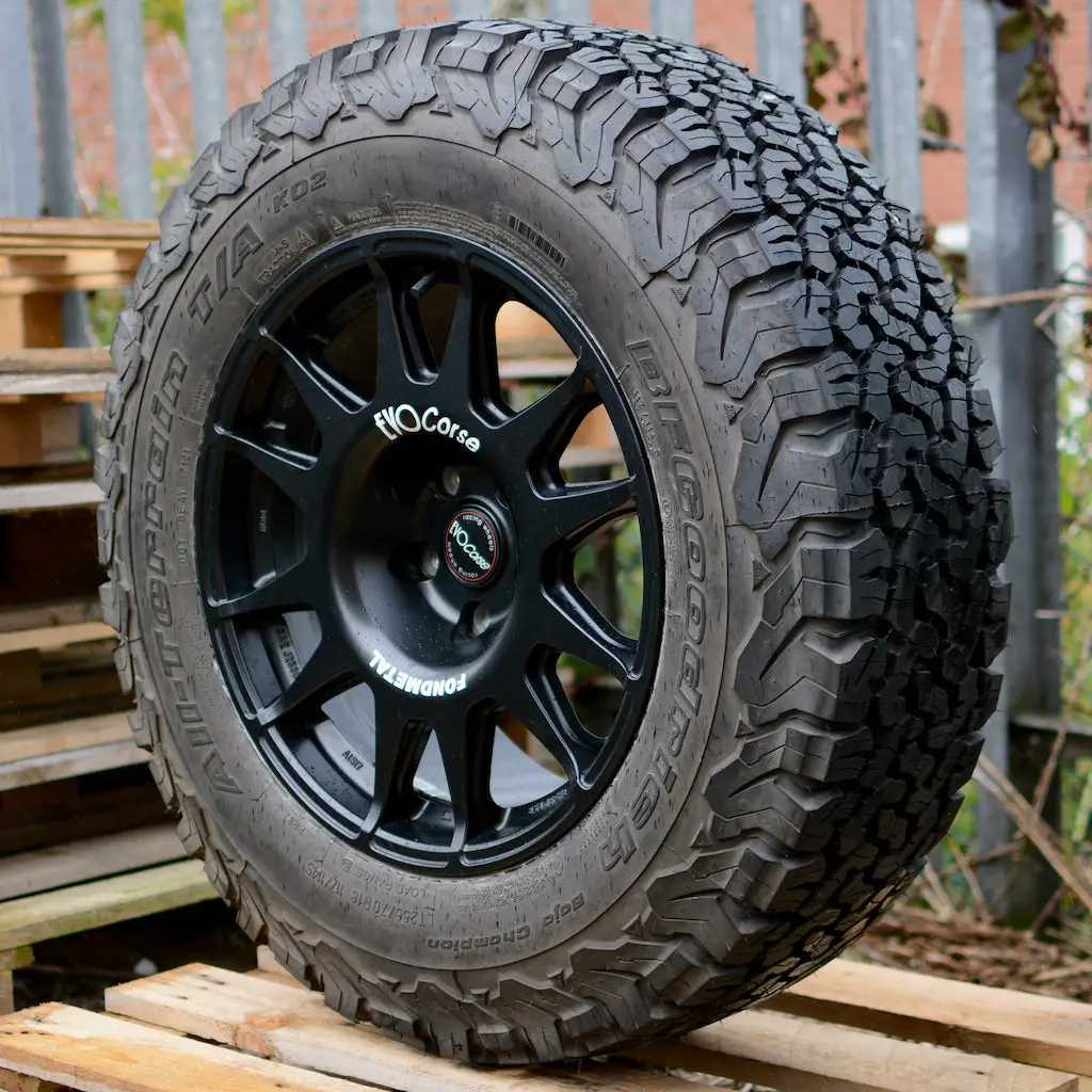 Evo Corse Dakarzero 18" Wheel & Tyre Package For Ineos Grenadier (2023+) 1